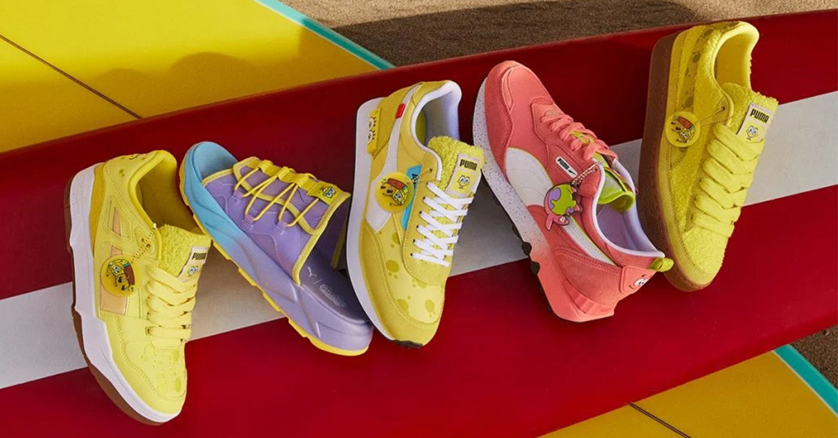 A Big SpongeBob x Puma Collection is Planned for March 17th Grailify